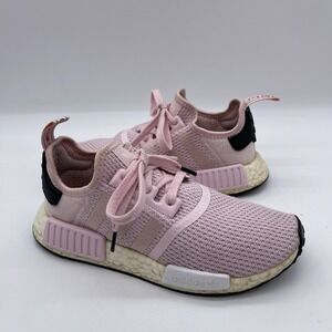 Adidas B37648 Boost NMD R1 Women's Size 7 Running Shoes 'Clear Pink' Sneakers
